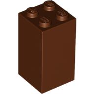 Plaatje in Gallery viewer laden, LEGO® los onderdeel Steen in kleur Roodachtig Bruin 30145