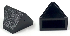 LEGO® los onderdeel Dakpan Algemeen in kleur Zwart 3049b