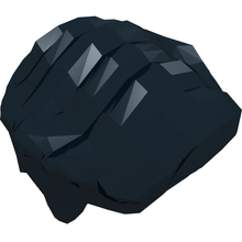 Plaatje in Gallery viewer laden, LEGO® los onderdeel Haar in kleur Zwart 43751