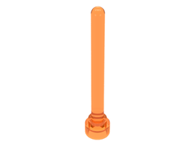 LEGO® los onderdeel Antenne in kleur Doorzichtig Oranje 3957