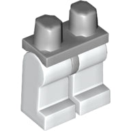 Plaatje in Gallery viewer laden, LEGO® los onderdeel Benen Licht Blauwachtig Grijs 970c01