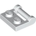 LEGO® los onderdeel Plaat Aangepast in kleur Wit 48336