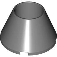 LEGO® los onderdeel Kegel Donker Blauwachtig Grijs 4742