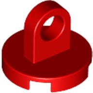 Plaatje in Gallery viewer laden, LEGO® los onderdeel Tegel Rond in kleur Rood 2376