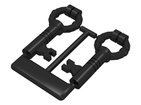 LEGO® los onderdeel Accessoire in kleur Zwart 40359