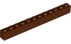 LEGO® los onderdeel Steen in kleur Roodachtig Bruin 6112