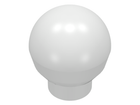 LEGO® los onderdeel Steen Rond in kleur Wit x12