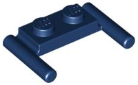 LEGO® los onderdeel Plaat Aangepast Donkerblauw 3839b