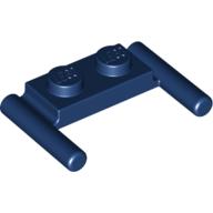 LEGO® los onderdeel Plaat Aangepast Donkerblauw 3839b