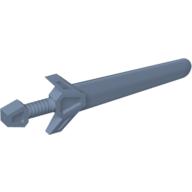 LEGO® los onderdeel Wapen in kleur Metaalblauw 48495