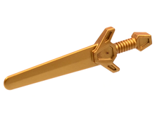 Plaatje in Gallery viewer laden, LEGO® los onderdeel Wapen in kleur Roodachtig Goud 48495