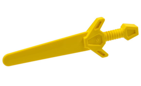 LEGO® los onderdeel Wapen in kleur Geel 48495