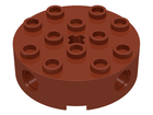LEGO® los onderdeel Steen Rond Roodachtig Bruin 6222