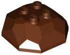 LEGO® los onderdeel Rots in kleur Roodachtig Bruin 30293