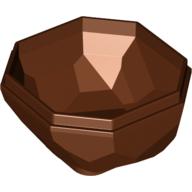 Plaatje in Gallery viewer laden, LEGO® los onderdeel Rots in kleur Roodachtig Bruin 30294