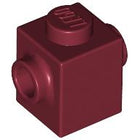 LEGO® los onderdeel Steen Aangepast Donkerrood 47905