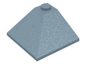 LEGO® los onderdeel Dakpan Algemeen in kleur Zandblauw 3675