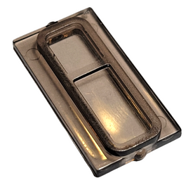 LEGO® onderdeel Venster, Ruit en Luik Doorzichtig Zwart 4036