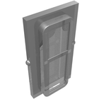 LEGO® onderdeel Venster, Ruit en Luik Doorzichtig Zwart 4036