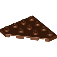 LEGO® los onderdeel Wig Plaat Roodachtig Bruin 30503
