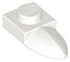 LEGO® los onderdeel Plaat Aangepast in kleur Wit 49668