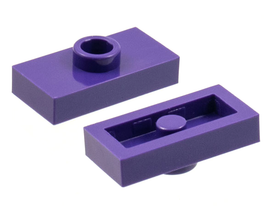 LEGO® los onderdeel Plaat Aangepast Donkerpaars 3794a