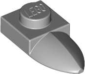 LEGO® Plaat Aangepast Licht Blauwachtig Grijs 49668