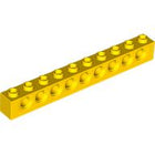 LEGO® los onderdeel Technische Steen in kleur Geel 2730