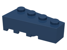 Plaatje in Gallery viewer laden, LEGO® los onderdeel Wig in kleur Donkerblauw 41767
