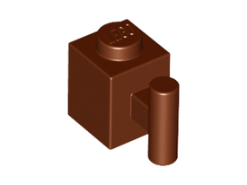 LEGO® los onderdeel Steen Aangepast Roodachtig Bruin 2921