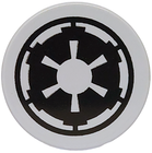 LEGO® Tegel Rond met Motief Licht Blauwachtig Grijs 4150ps5
