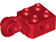 LEGO® los onderdeel Technische Steen in kleur Rood 48171
