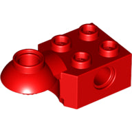 LEGO® los onderdeel Technische Steen in kleur Rood 48170