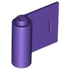 LEGO® los onderdeel Deur in kleur Donkerpaars 3188