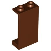 LEGO® los onderdeel Paneel in kleur Roodachtig Bruin 2362b