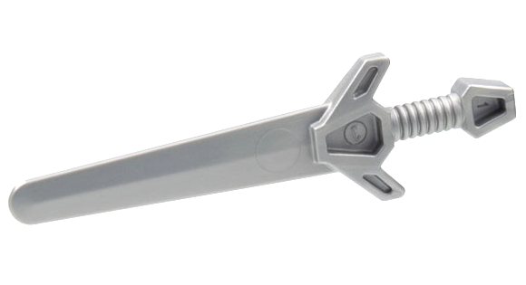 LEGO® los onderdeel Wapen in kleur Parel Lichtgrijs 48495