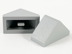 LEGO® Dakpan Algemeen Licht Blauwachtig Grijs 3044b