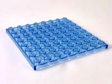 Plaatje in Gallery viewer laden, LEGO® Plaat Algemeen Doorschijnend Medium Blauw 41539