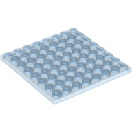 Plaatje in Gallery viewer laden, LEGO® Plaat Algemeen Doorschijnend Medium Blauw 41539
