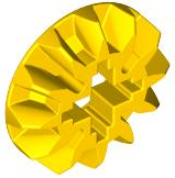 LEGO® los onderdeel Technische Tandwiel in kleur Geel 6589