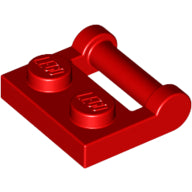 Plaatje in Gallery viewer laden, LEGO® los onderdeel Plaat Aangepast in kleur Rood 48336