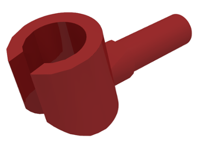 LEGO® los onderdeel Lijf Accessoire in kleur Donkerrood 983