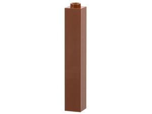 LEGO® los onderdeel Steen in kleur Roodachtig Bruin 2453a