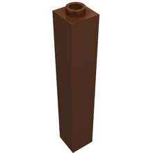 Plaatje in Gallery viewer laden, LEGO® los onderdeel Steen in kleur Roodachtig Bruin 2453a