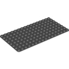 LEGO® los onderdeel Grondplaat Donker Blauwachtig Grijs 3865