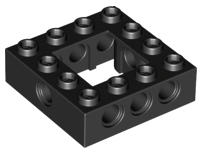 Plaatje in Gallery viewer laden, LEGO® los onderdeel Technische Steen in kleur Zwart 32324