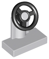 Plaatje in Gallery viewer laden, LEGO® los onderdeel Voertuig Licht Blauwachtig Grijs 3829c01