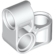 LEGO® los onderdeel Technische Verbinding in kleur Wit 44809