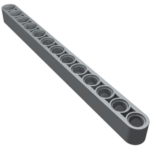 Plaatje in Gallery viewer laden, LEGO® onderdeel Technische Hefbalk Parel Lichtgrijs 41239