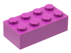 LEGO® los onderdeel Steen in kleur Lichtpaars 3001